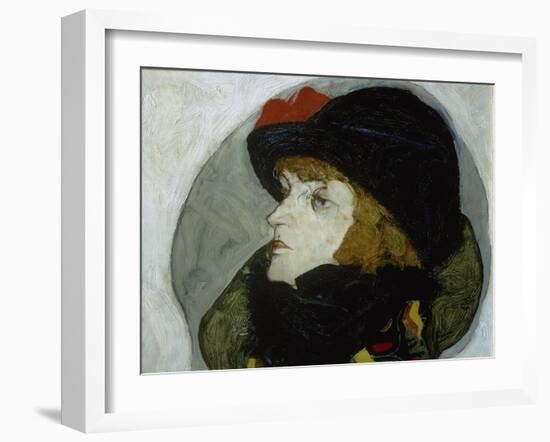 Portrait of Ida Roessler, 1912-Egon Schiele-Framed Giclee Print