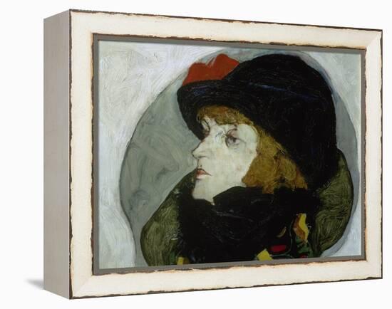 Portrait of Ida Roessler, 1912-Egon Schiele-Framed Premier Image Canvas