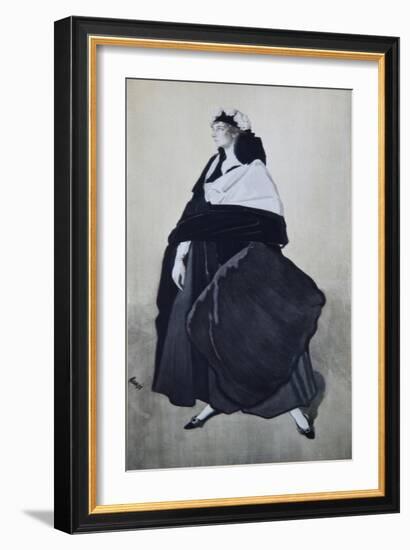 Portrait of Ida Rubinstein-Léon Bakst-Framed Giclee Print