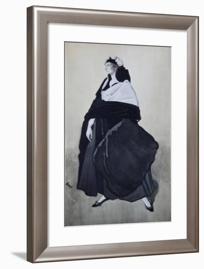 Portrait of Ida Rubinstein-Léon Bakst-Framed Giclee Print