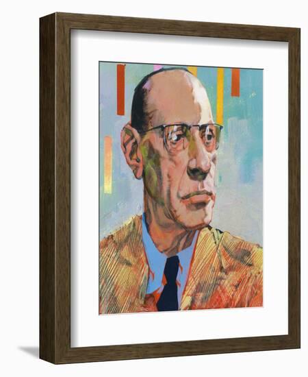 Portrait of Igor Fyodorovich Stravinsky (Lomonosov, 1882-New York, 1971), Russian Musician-null-Framed Giclee Print