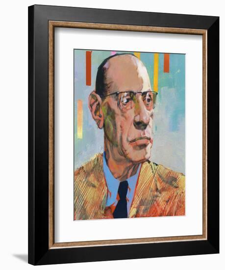 Portrait of Igor Fyodorovich Stravinsky (Lomonosov, 1882-New York, 1971), Russian Musician-null-Framed Giclee Print