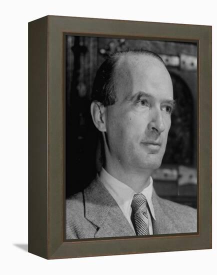 Portrait of Industrialist Alfred Krupp While under House Arrest for Alleged War Crimes-Margaret Bourke-White-Framed Premier Image Canvas