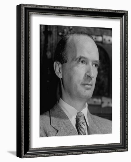 Portrait of Industrialist Alfred Krupp While under House Arrest for Alleged War Crimes-Margaret Bourke-White-Framed Photographic Print