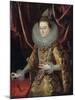 Portrait of Infanta Isabella Clara Eugenia of Spain-Juan Pantoja De La Cruz-Mounted Giclee Print