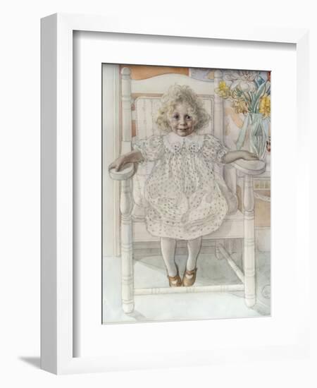 Portrait of Inga-Maria Thiel-Carl Larsson-Framed Giclee Print