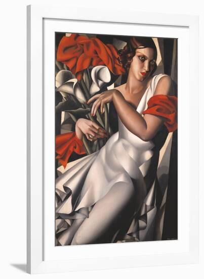 Portrait of Ira Perot-Tamara de Lempicka-Framed Giclee Print