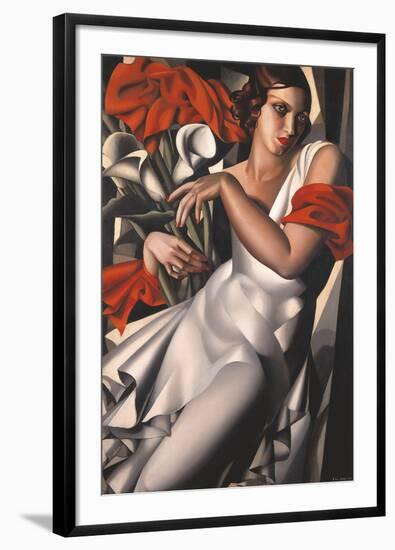 Portrait of Ira Perot-Tamara de Lempicka-Framed Giclee Print