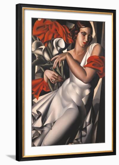 Portrait of Ira Perot-Tamara de Lempicka-Framed Giclee Print