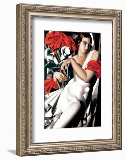 Portrait of Ira-Tamara de Lempicka-Framed Premium Giclee Print