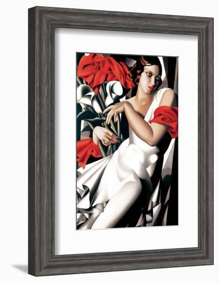 Portrait of Ira-Tamara de Lempicka-Framed Premium Giclee Print