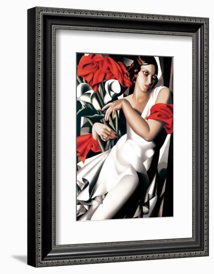 Portrait of Ira-Tamara de Lempicka-Framed Premium Giclee Print