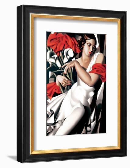 Portrait of Ira-Tamara de Lempicka-Framed Premium Giclee Print