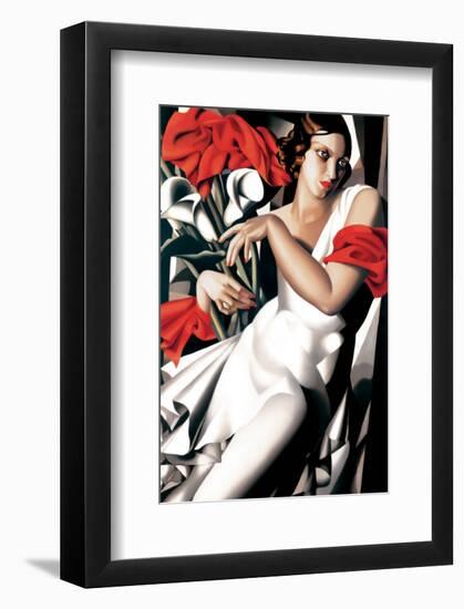 Portrait of Ira-Tamara de Lempicka-Framed Premium Giclee Print