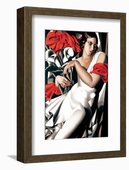 Portrait of Ira-Tamara de Lempicka-Framed Premium Giclee Print