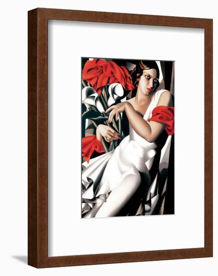 Portrait of Ira-Tamara de Lempicka-Framed Premium Giclee Print