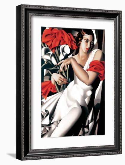 Portrait of Ira-Tamara de Lempicka-Framed Premium Giclee Print