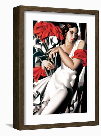 Portrait of Ira-Tamara de Lempicka-Framed Premium Giclee Print