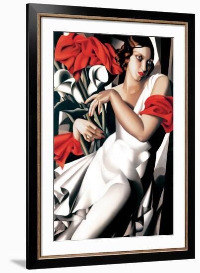 Portrait of Ira-Tamara de Lempicka-Framed Premium Giclee Print