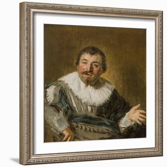 Portrait of Isaac Abrahamsz. Massa, C.1635-Frans Hals-Framed Giclee Print