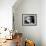 Portrait of Isaac Asimov-null-Framed Photographic Print displayed on a wall