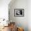 Portrait of Isaac Asimov-null-Framed Photographic Print displayed on a wall