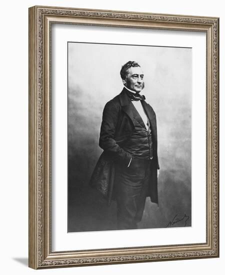 Portrait of Isaac Pereire-Nadar-Framed Photographic Print