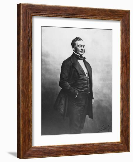 Portrait of Isaac Pereire-Nadar-Framed Photographic Print