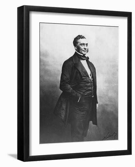 Portrait of Isaac Pereire-Nadar-Framed Photographic Print