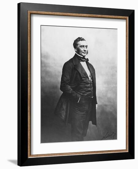 Portrait of Isaac Pereire-Nadar-Framed Photographic Print