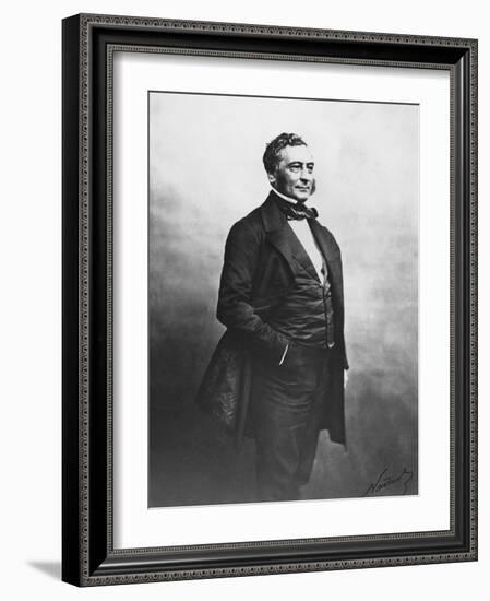 Portrait of Isaac Pereire-Nadar-Framed Photographic Print