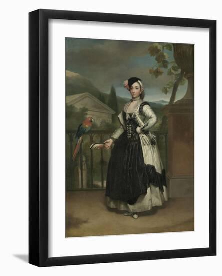 Portrait of Isabel Parreno Arce And, Marquesa De Llano, C.1771-2-Anton Raphael Mengs-Framed Giclee Print