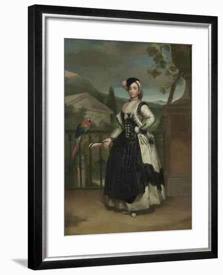 Portrait of Isabel Parreno Arce And, Marquesa De Llano, C.1771-2-Anton Raphael Mengs-Framed Giclee Print