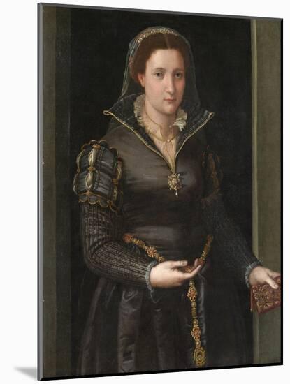Portrait of Isabella de' Medici , c.1550-1565.-Italian School-Mounted Giclee Print