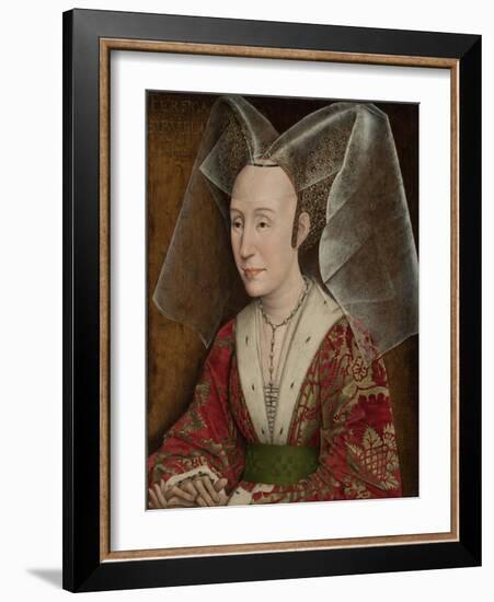 Portrait of Isabella of Portugal, C.1450-Rogier van der Weyden-Framed Giclee Print