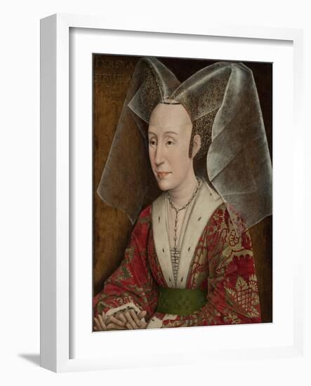 Portrait of Isabella of Portugal, C.1450-Rogier van der Weyden-Framed Giclee Print