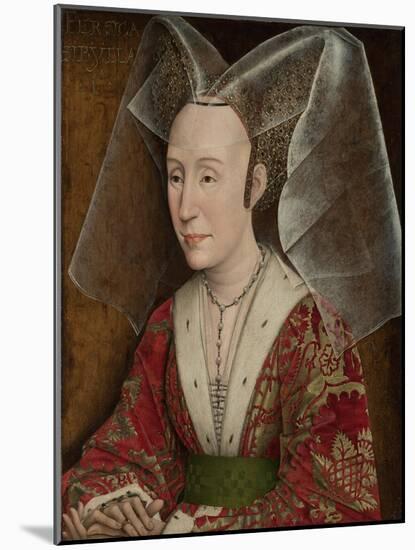 Portrait of Isabella of Portugal, C.1450-Rogier van der Weyden-Mounted Giclee Print