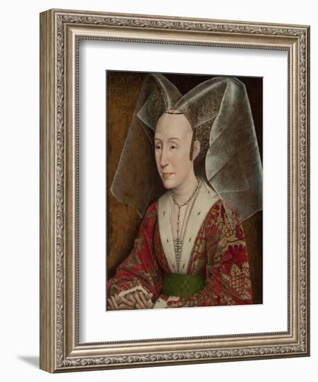 Portrait of Isabella of Portugal, C.1450-Rogier van der Weyden-Framed Giclee Print