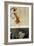 Portrait of Isadora Duncan-Auguste Francois Gorguet-Framed Art Print