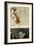 Portrait of Isadora Duncan-Auguste Francois Gorguet-Framed Art Print