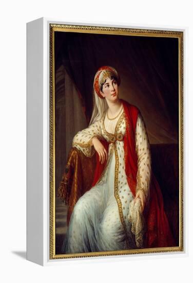 Portrait of Italian Singer Giuseppina Grassini (1773-1850), 1804 (Oil on Canvas)-Elisabeth Louise Vigee-LeBrun-Framed Premier Image Canvas