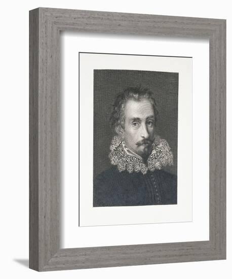 Portrait of Italian Writer Alessandro Tassoni-null-Framed Giclee Print