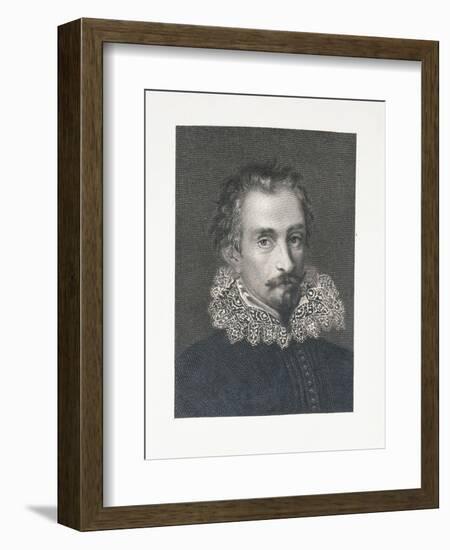 Portrait of Italian Writer Alessandro Tassoni-null-Framed Giclee Print