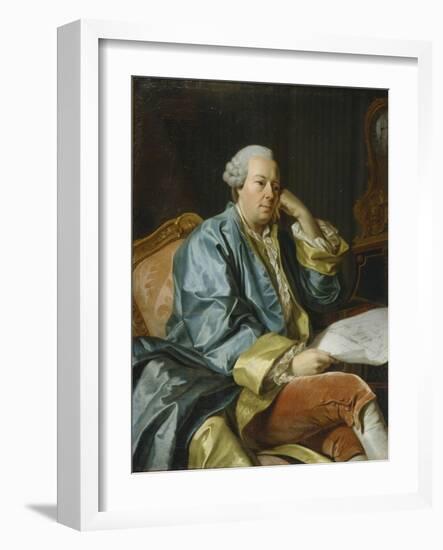 Portrait of Ivan Ivanovich Betskoi (1704-179), 1770S-Alexander Roslin-Framed Giclee Print