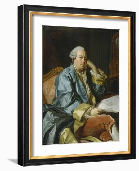 Portrait of Ivan Ivanovich Betskoi (1704-179), 1770S-Alexander Roslin-Framed Giclee Print