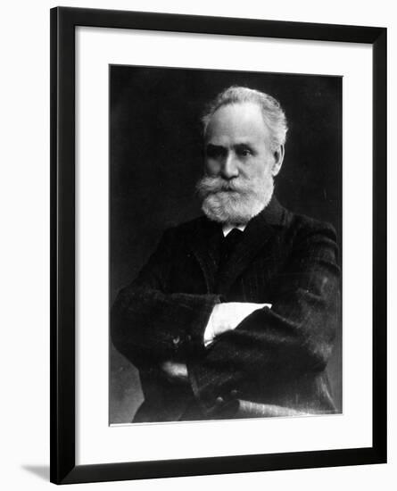 Portrait of Ivan Pavlov, Russian Physiologist and Experimental Psychologist-null-Framed Premium Photographic Print