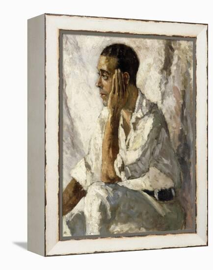 Portrait of J.A. Gandarillas, 1922-Christopher Wood-Framed Premier Image Canvas