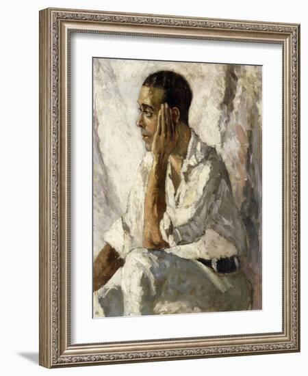 Portrait of J.A. Gandarillas-Christopher Wood-Framed Giclee Print