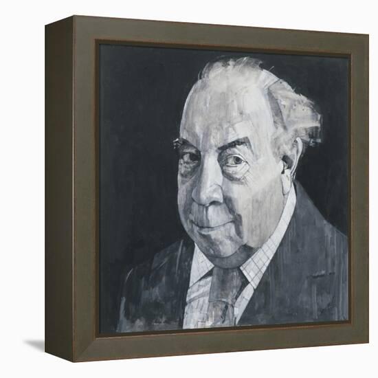 Portrait of J.B. Priestley, illustration for 'The Listener', 1970s-Barry Fantoni-Framed Premier Image Canvas