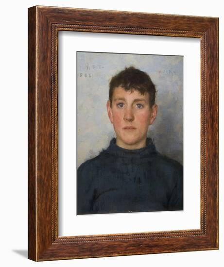 Portrait of Jack Rolling, 1888-Henry Scott Tuke-Framed Giclee Print